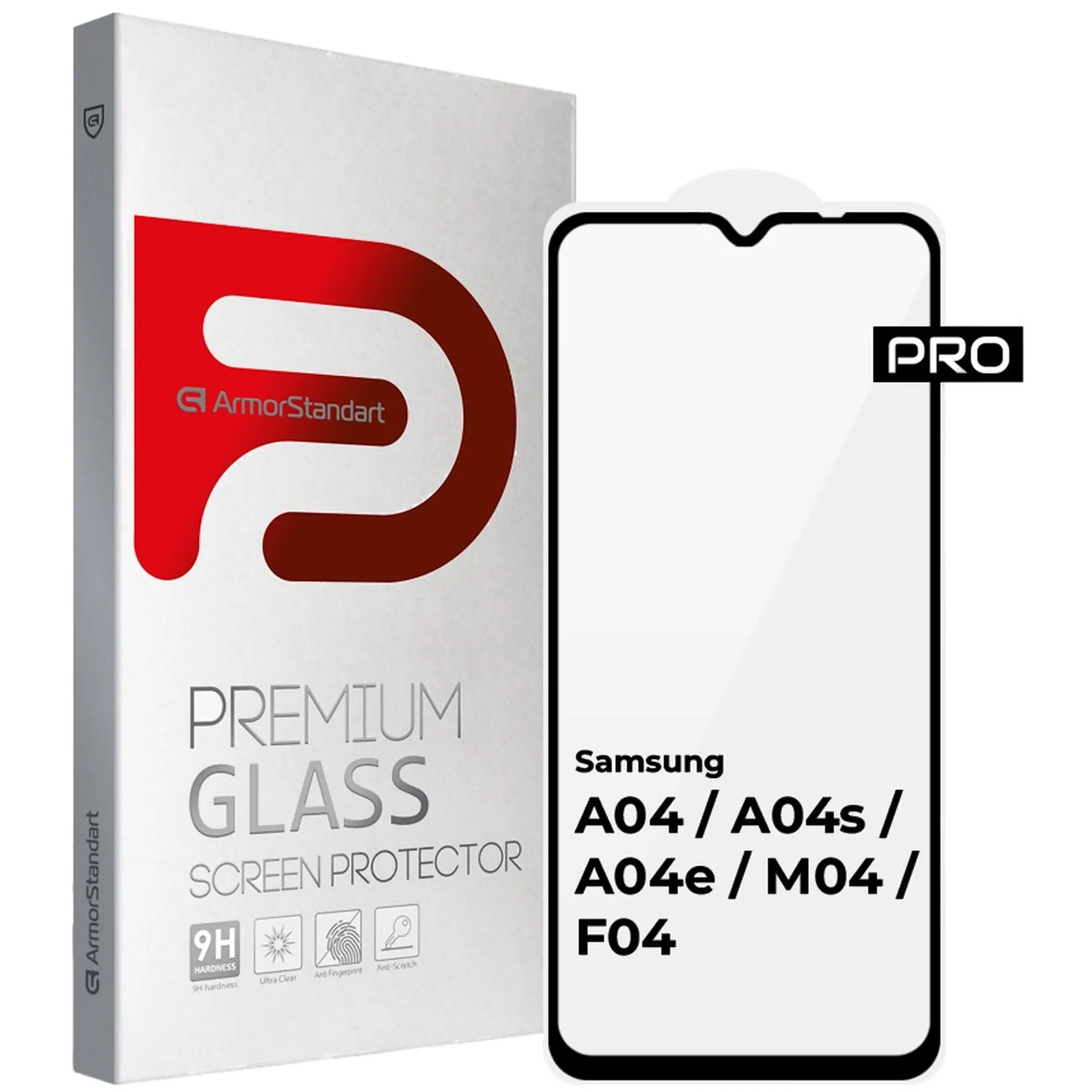 Купить Защитное стекло ArmorStandart Pro для Samsung A04 / A04s / A04e / M04 / F04 (ARM63891) - фото 1