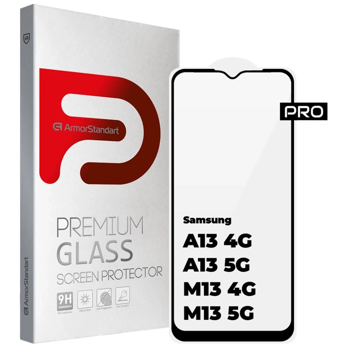Купить Защитное стекло ArmorStandart Pro для Samsung A13 4G / A13 5G / M13 4G / M13 5G (ARM60680) - фото 1