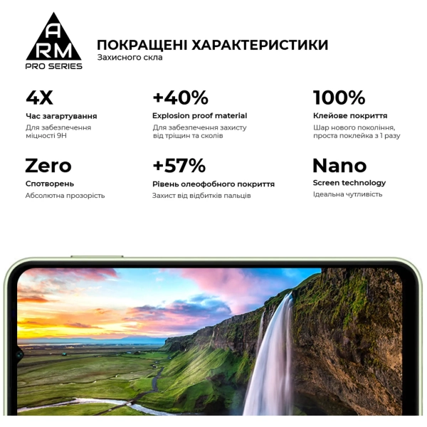 Купить Защитное стекло ArmorStandart Pro для Samsung A14 4G / A14 5G (ARM66206) - фото 3