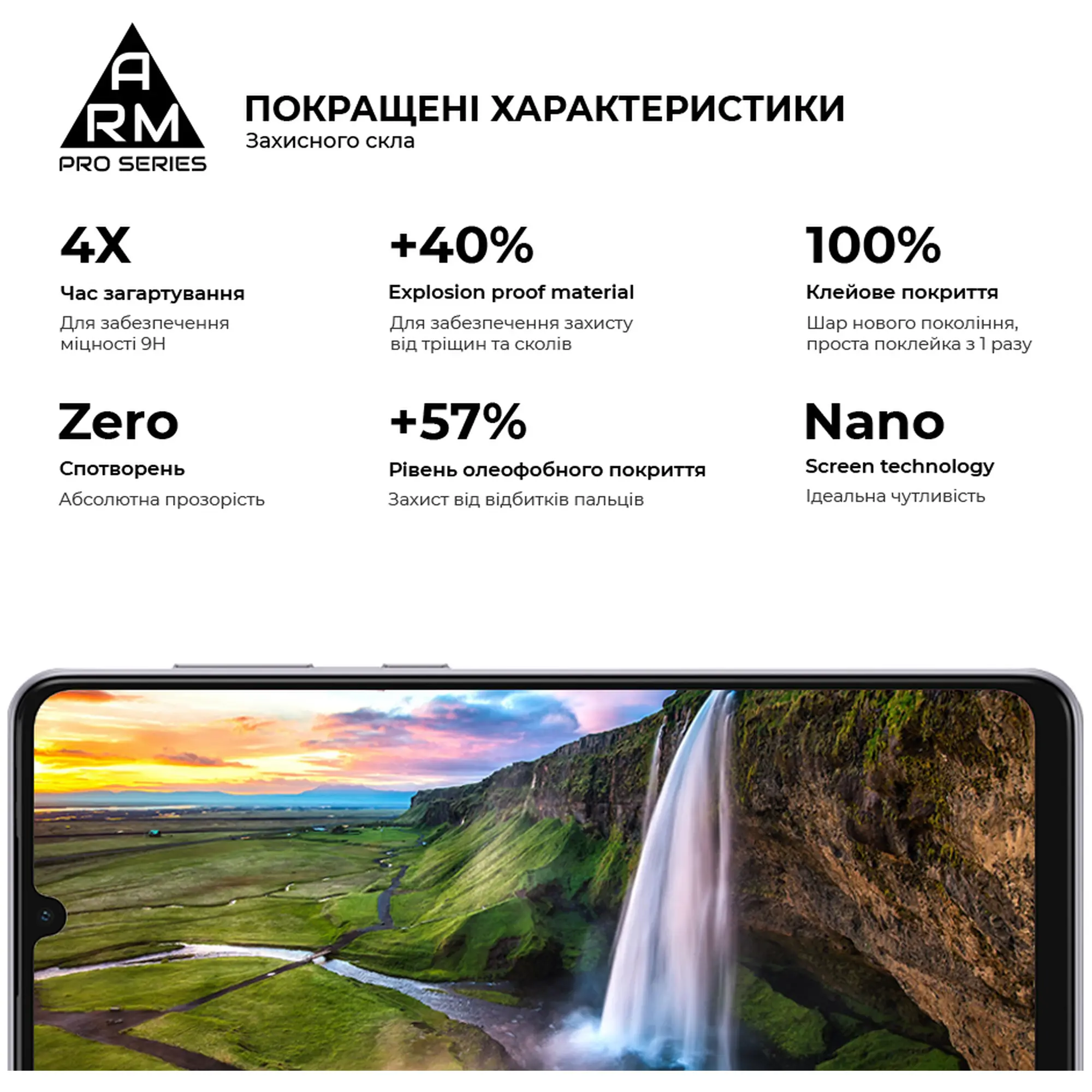 Купить Защитное стекло ArmorStandart Pro для Samsung A33 5G (A336) (ARM60938) - фото 3