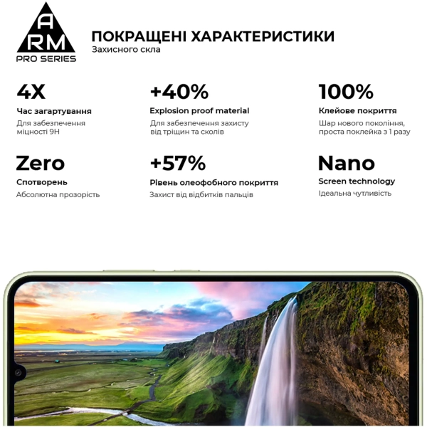 Купити Захисне скло ArmorStandart Pro для Samsung A34 5G (A346) (ARM66207) - фото 2