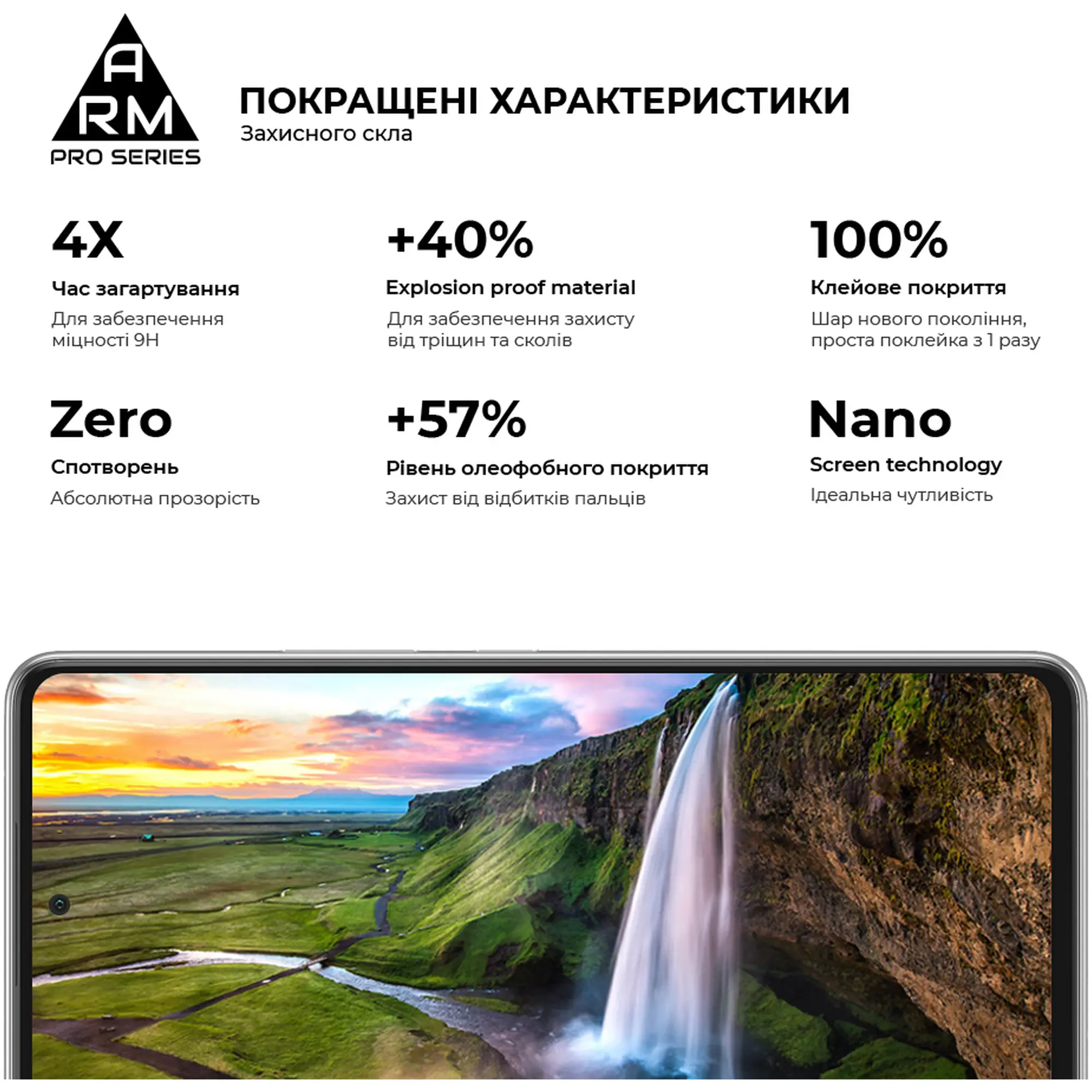 Купить Защитное стекло ArmorStandart Pro для Samsung A53 5G (A536) (ARM60939) - фото 3