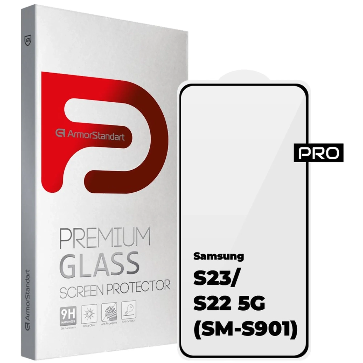 Купить Защитное стекло ArmorStandart Pro для Samsung S23 / S22 5G (SM-S901) (ARM61323) - фото 1