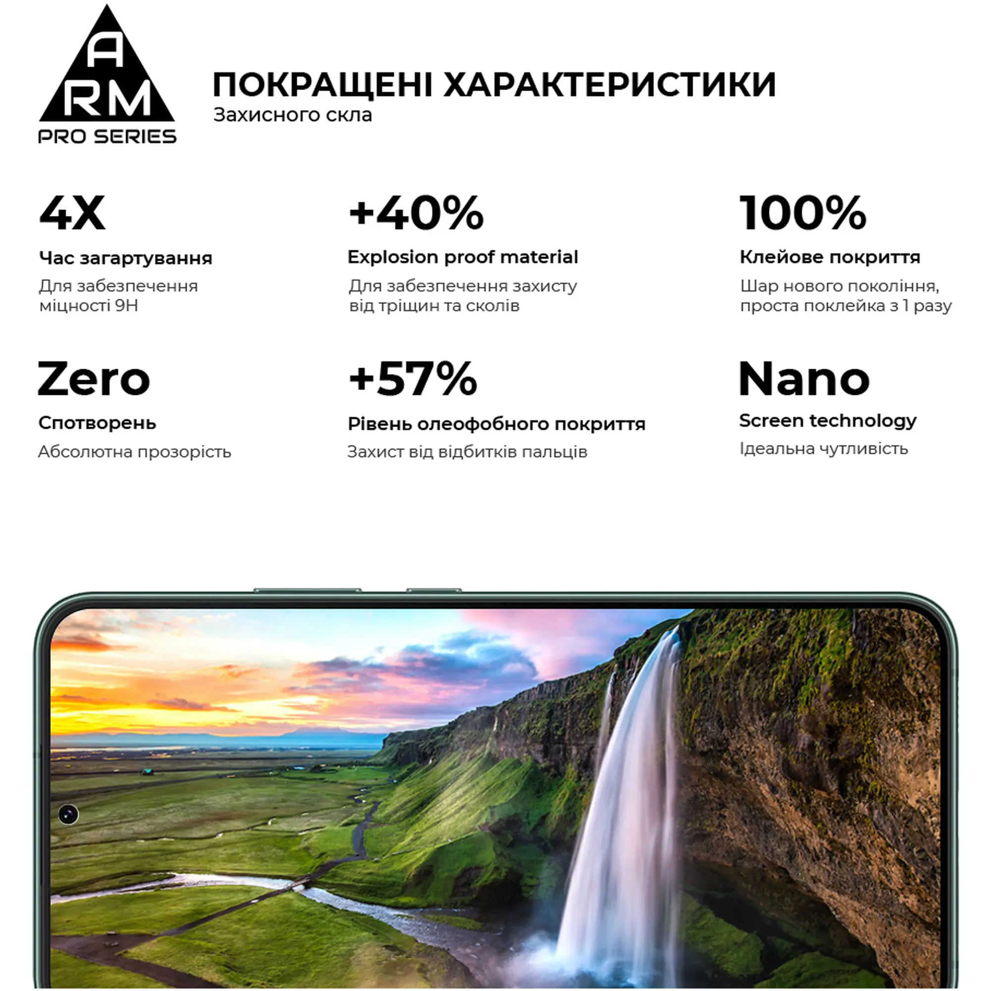 Купить Защитное стекло ArmorStandart Pro для Samsung S23 / S22 5G (SM-S901) (ARM61323) - фото 3