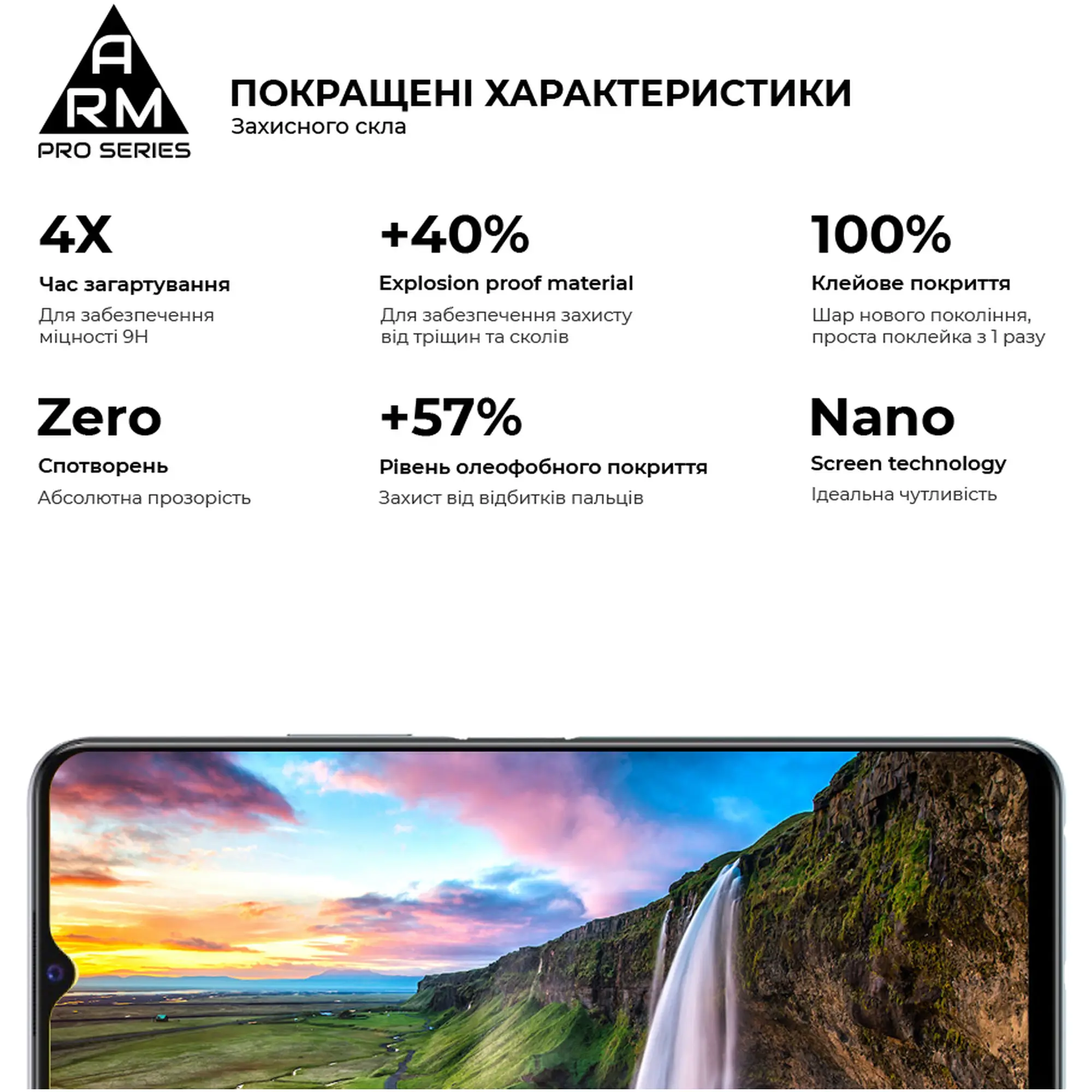 Купить Защитное стекло ArmorStandart Pro для Vivo Y51 (ARM58166) - фото 2