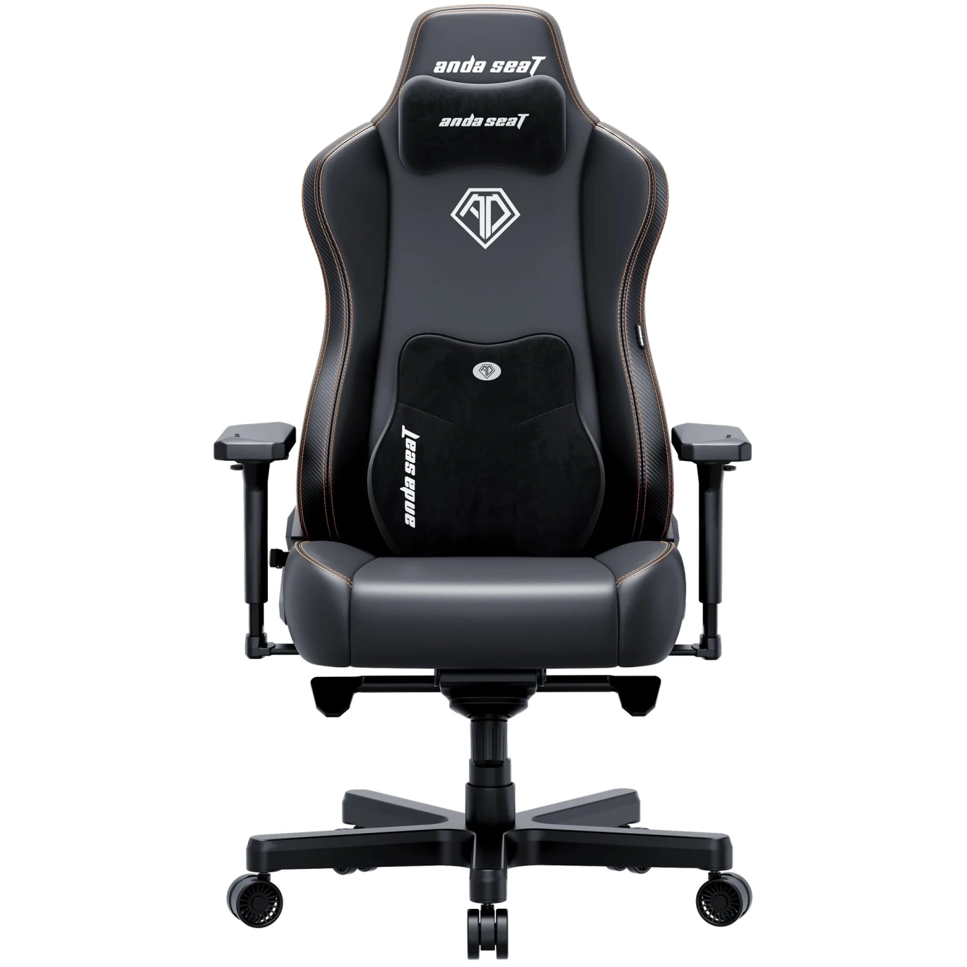 Купити Крісло для геймерів Anda Seat Kaiser 3E XL Black PVC (AD23YC-XL-08-B-PV/C-B01) - фото 1