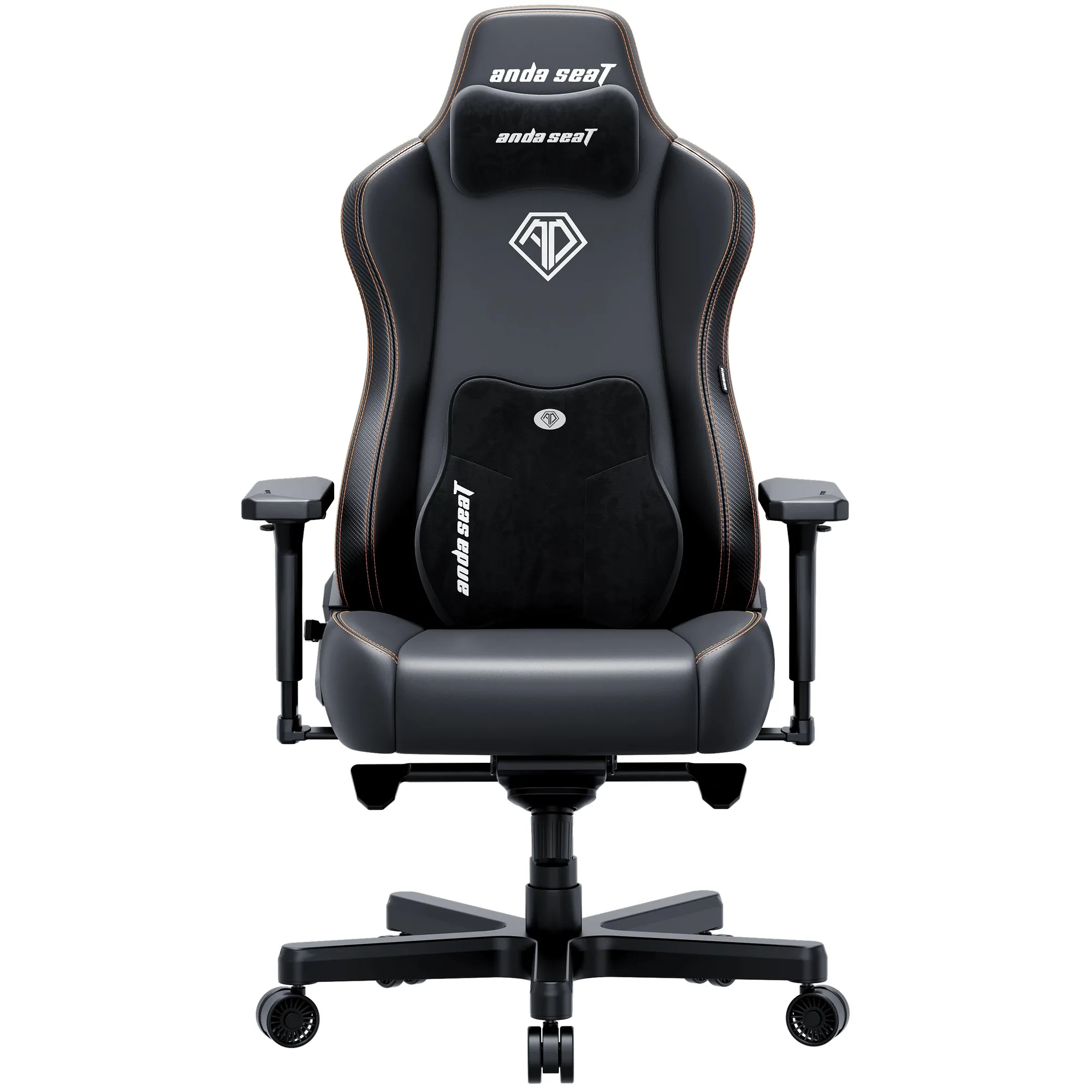 Купити Крісло для геймерів Anda Seat Kaiser 3E XL Black PVC (AD23YC-XL-08-B-PV/C-B01) - фото 1