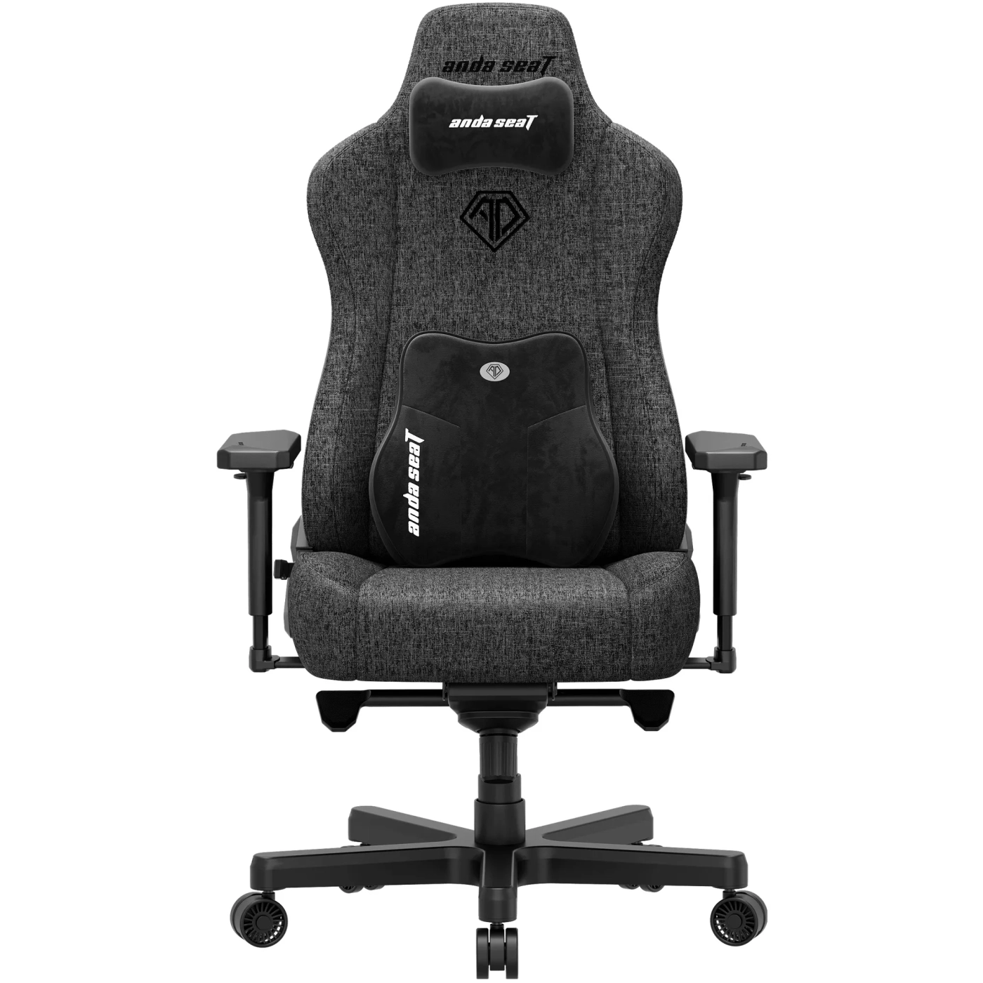 Купити Крісло для геймерів Anda Seat Kaiser 3E XL Dark Grey Fabric (AD23YC-XL-09-GB-CF-G01) - фото 1