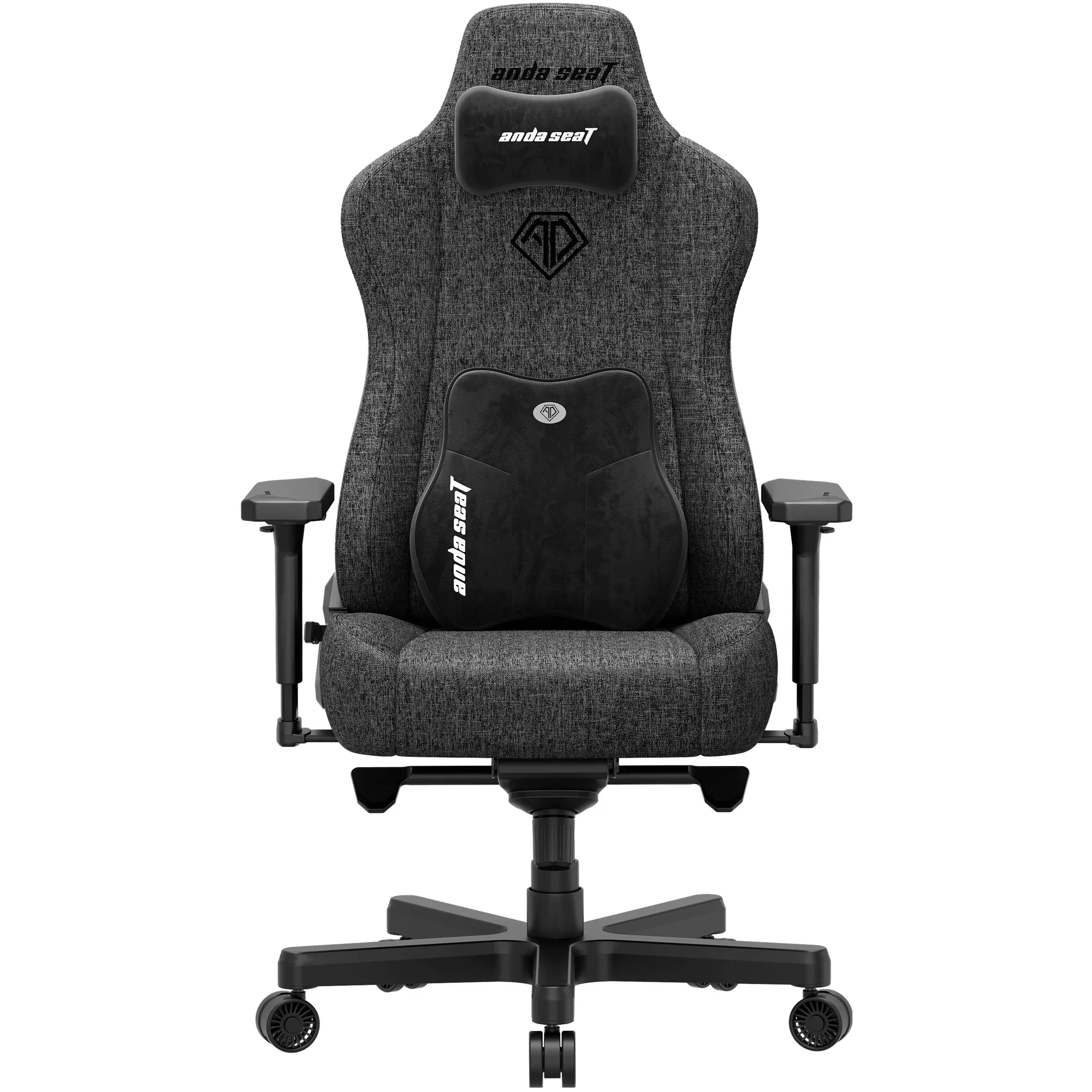 Купити Крісло для геймерів Anda Seat Kaiser 3E XL Dark Grey Fabric (AD23YC-XL-09-GB-CF-G01) - фото 1