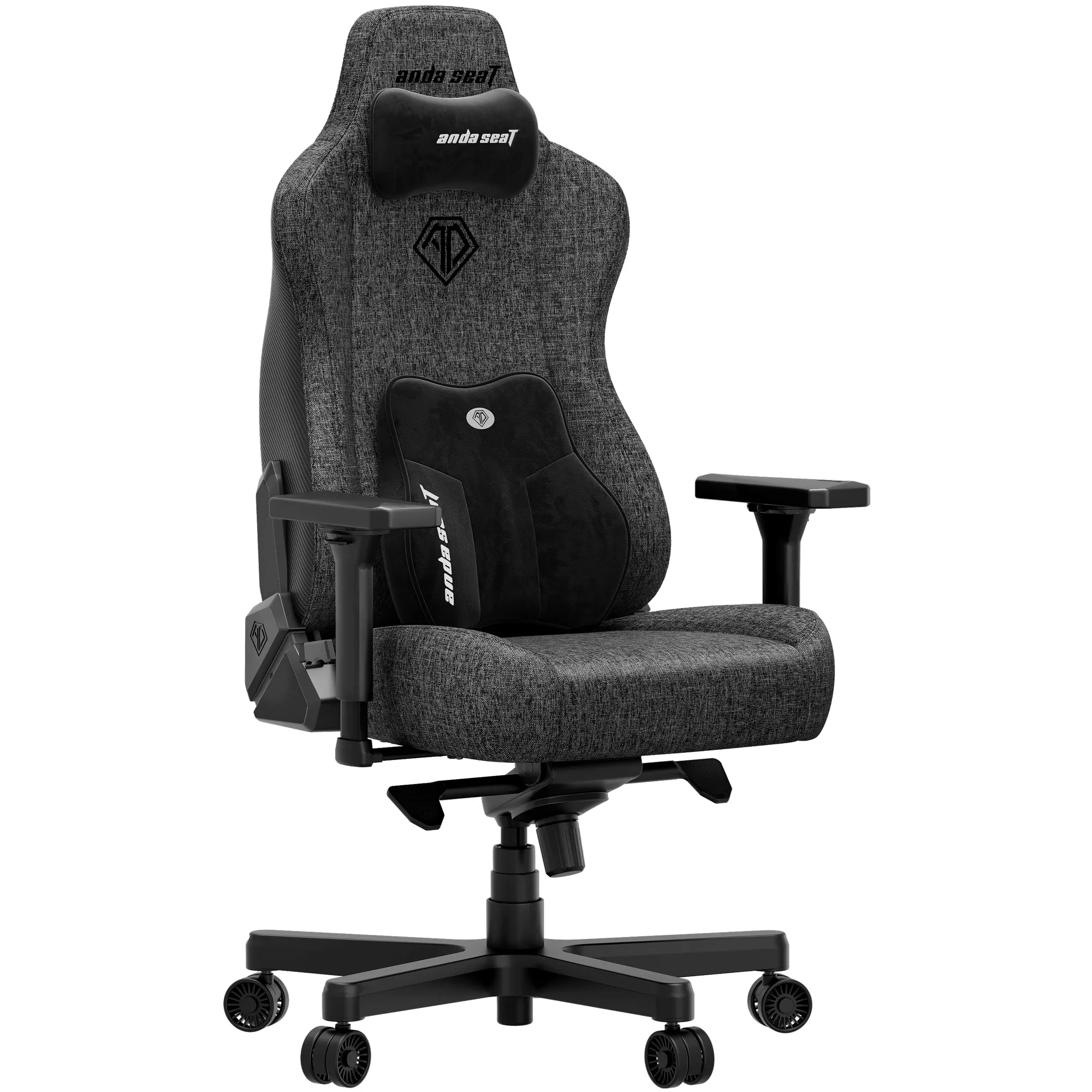 Купити Крісло для геймерів Anda Seat Kaiser 3E XL Dark Grey Fabric (AD23YC-XL-09-GB-CF-G01) - фото 2