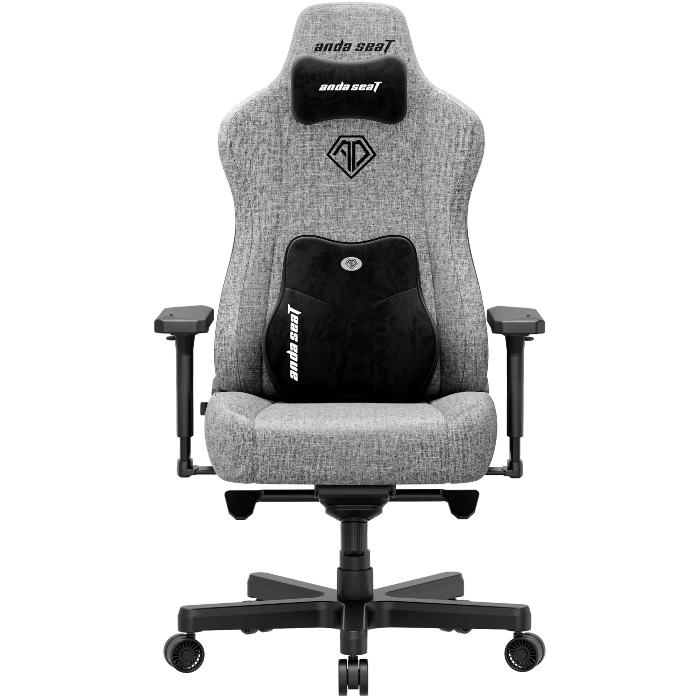 Купити Крісло для геймерів Anda Seat Kaiser 3E XL Grey Fabric (AD23YC-XL-09-G-CF-G01) - фото 1