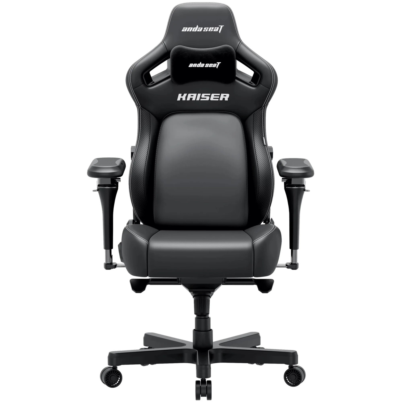 Купити Крісло для геймерів Anda Seat Kaiser 4 V2 XL Black PVC (AD12YDDC-XLL-20-B-PV/C-03) - фото 1
