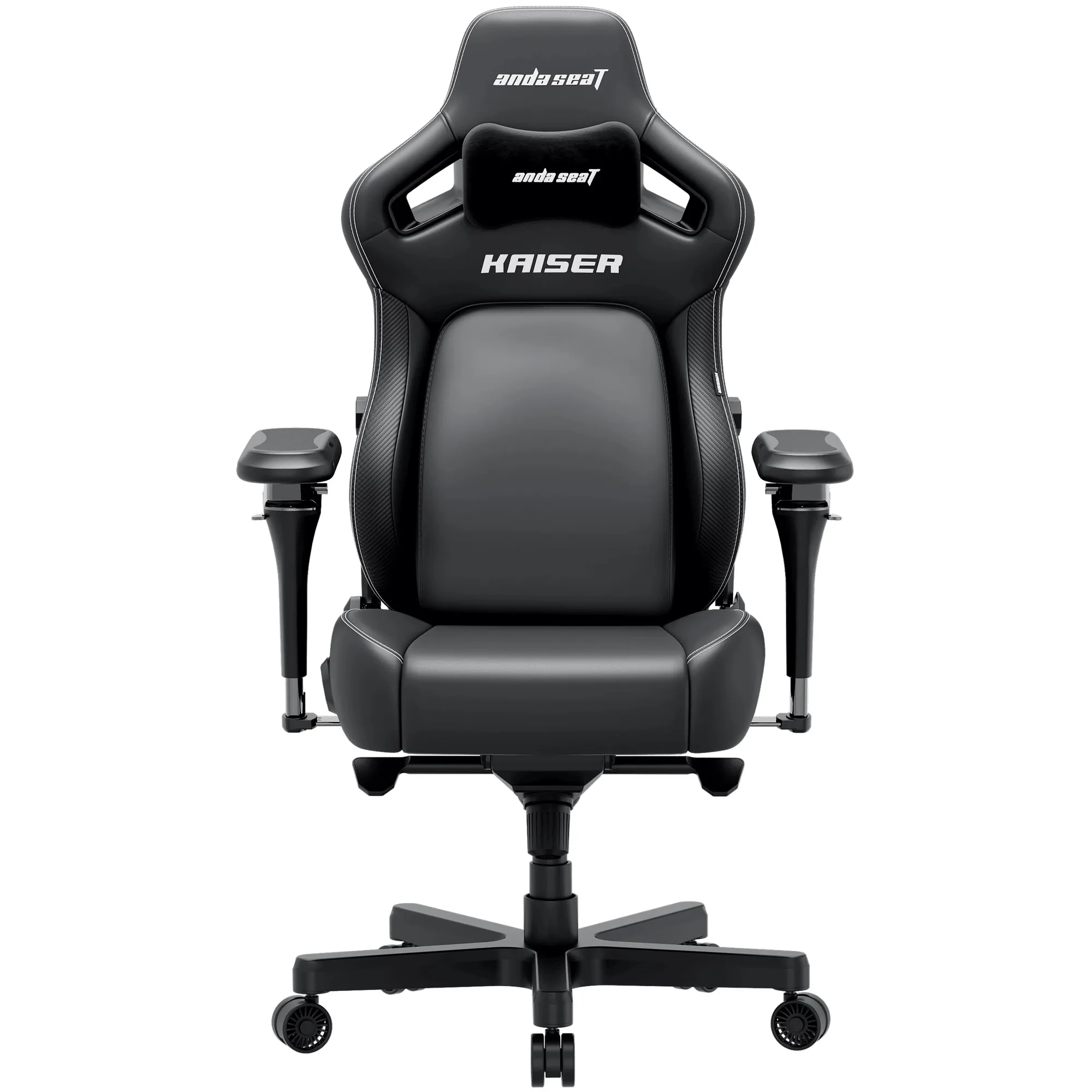 Купити Крісло для геймерів Anda Seat Kaiser 4 V2 XL Black PVC (AD12YDDC-XLL-20-B-PV/C-03) - фото 1