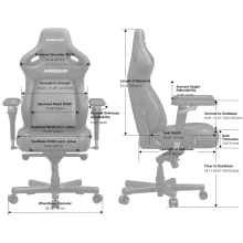 Купити Крісло для геймерів Anda Seat Kaiser 4 V2 XL Black PVC (AD12YDDC-XLL-20-B-PV/C-03) - фото 9
