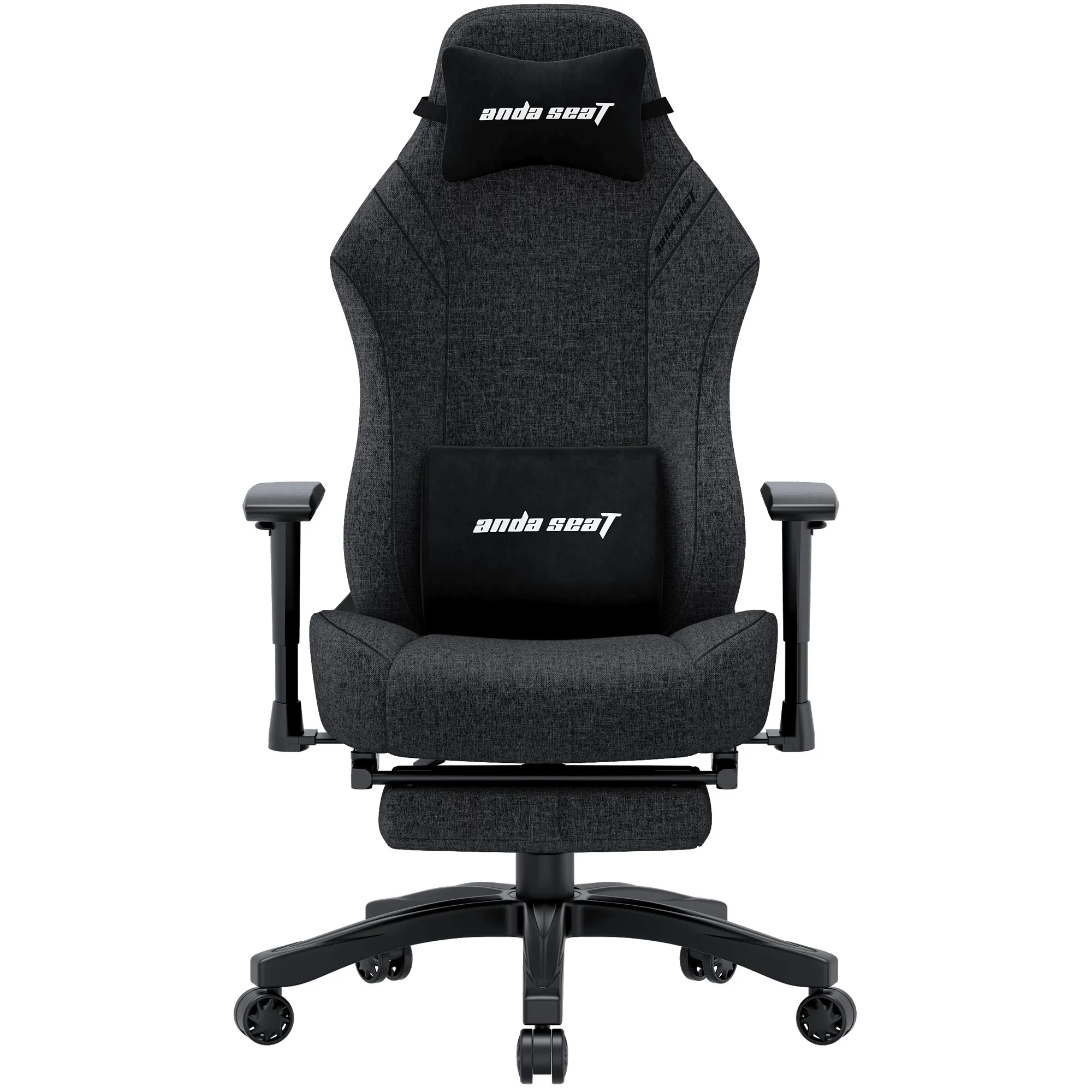 Купити Крісло для геймерів Anda Seat Luna Pro L Dark Gray Fabric (AD18T-44-GB-F) - фото 1