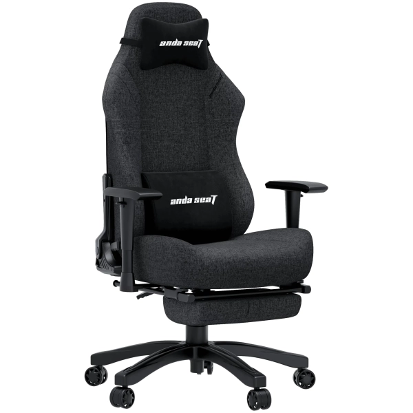 Купити Крісло для геймерів Anda Seat Luna Pro L Dark Gray Fabric (AD18T-44-GB-F) - фото 2