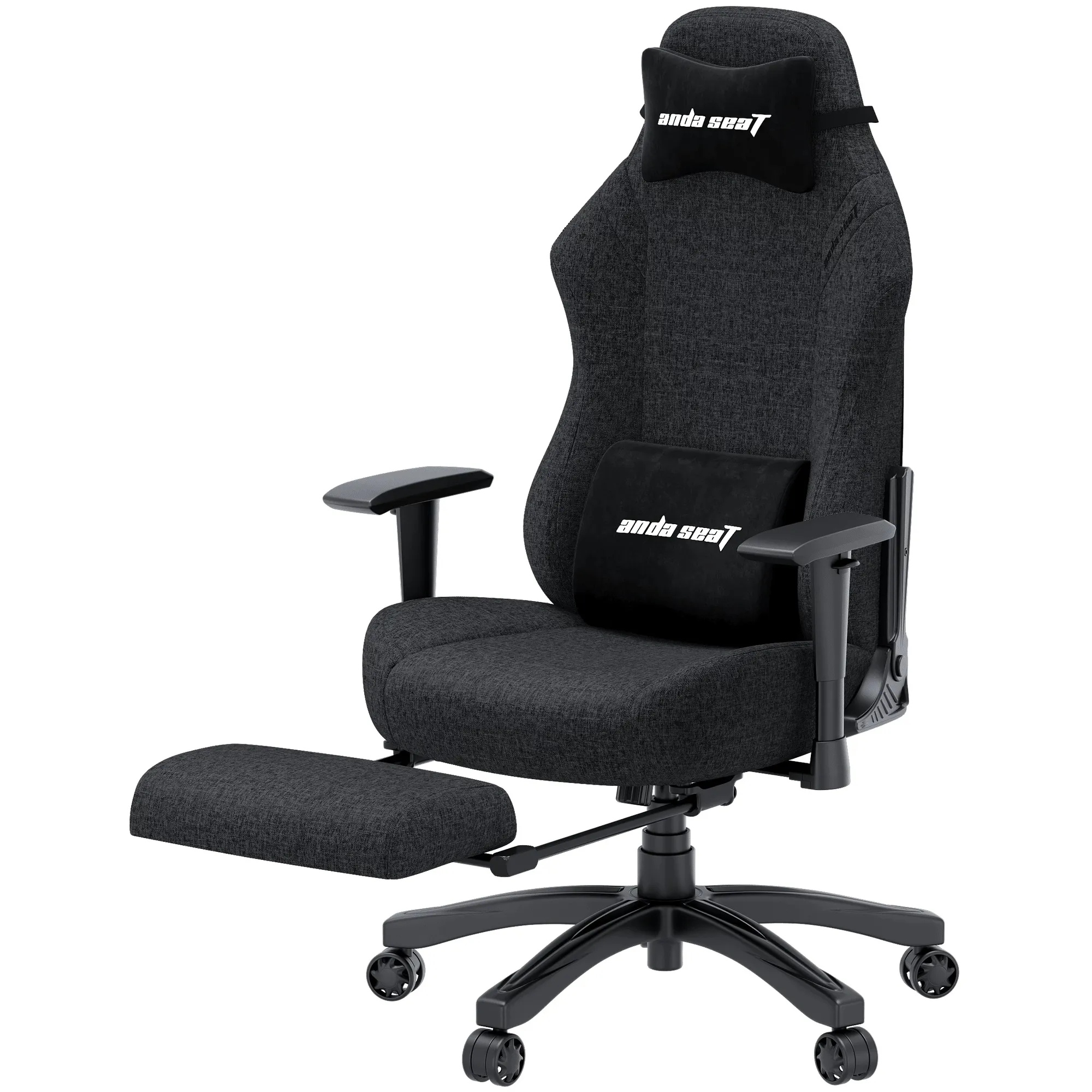 Купити Крісло для геймерів Anda Seat Luna Pro L Dark Gray Fabric (AD18T-44-GB-F) - фото 3