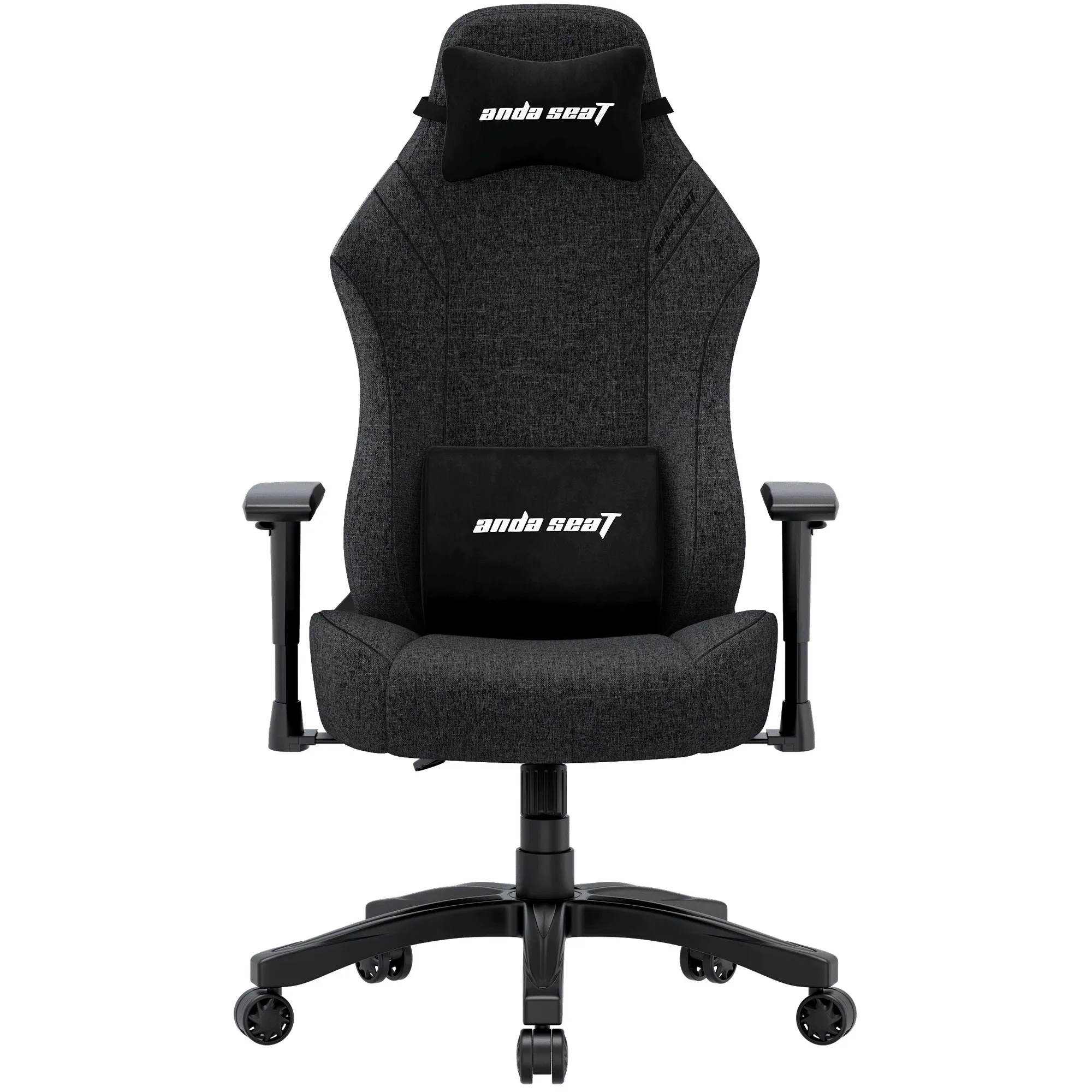 Купить Кресло для геймеров Anda Seat Luna L Dark Gray Fabric (AD18-44-GB-F) - фото 1