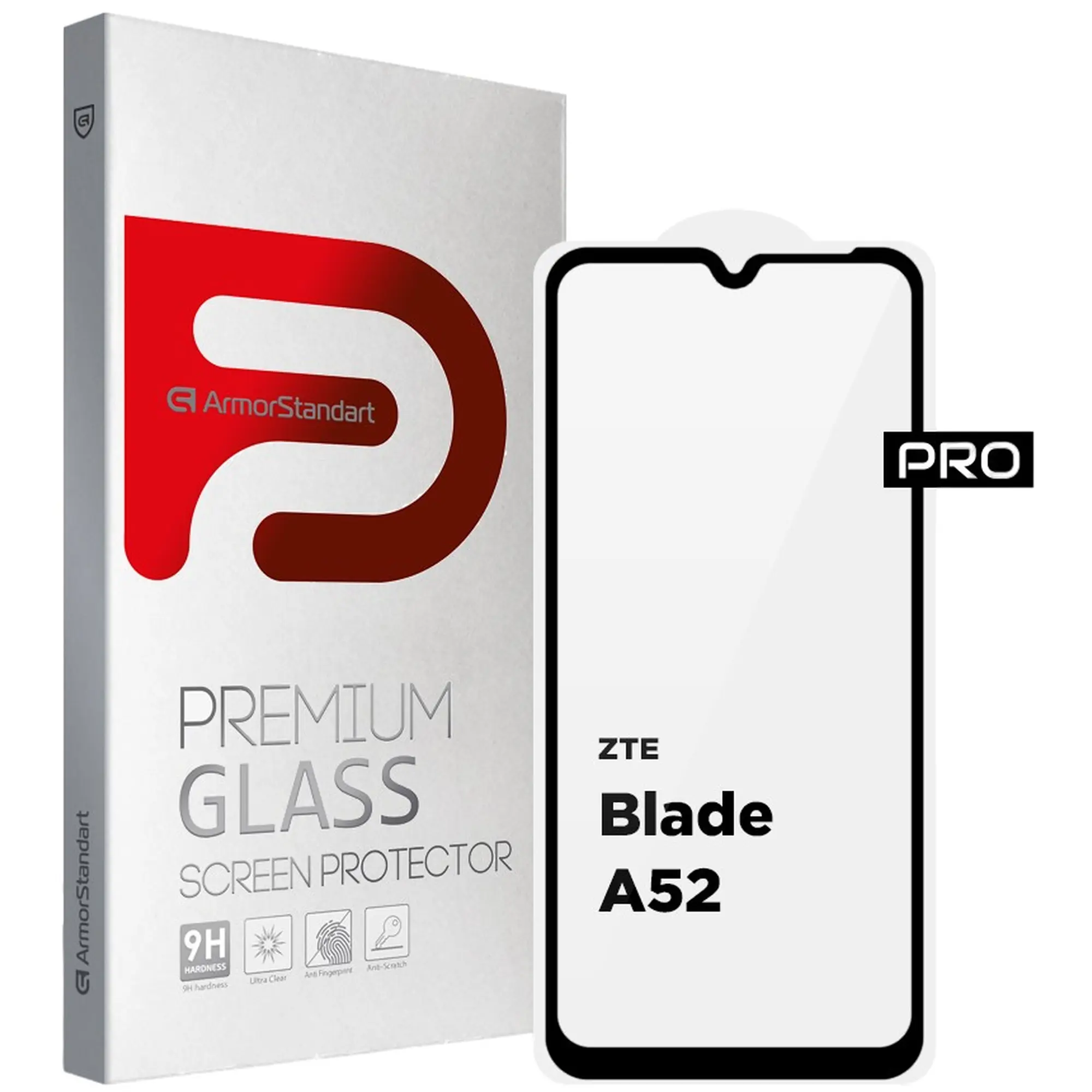 Купить Защитное стекло ArmorStandart Pro для ZTE Blade A52 (ARM63117) - фото 1