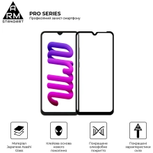 Купить Защитное стекло ArmorStandart Pro для ZTE Blade A52 (ARM63117) - фото 2