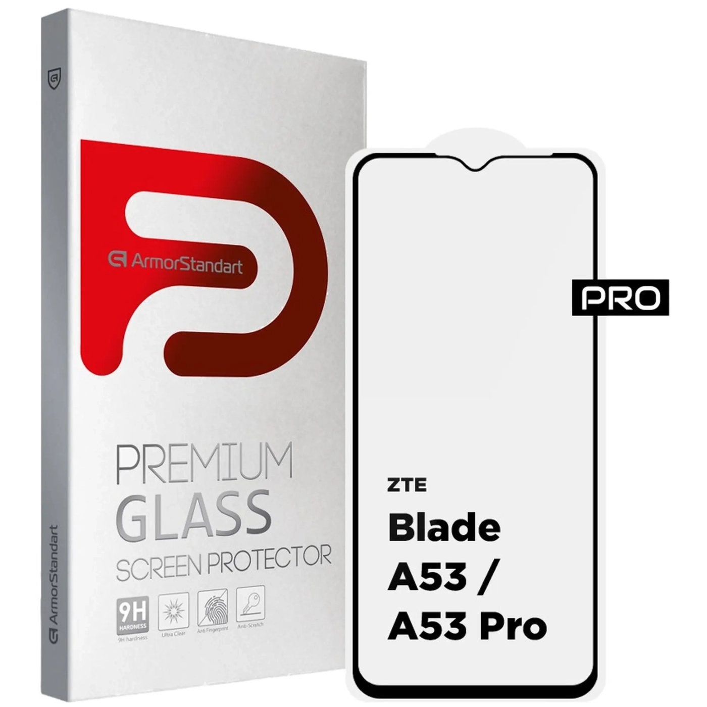 Купить Защитное стекло ArmorStandart Pro для ZTE Blade A53 / A53 Pro (ARM68738) - фото 1
