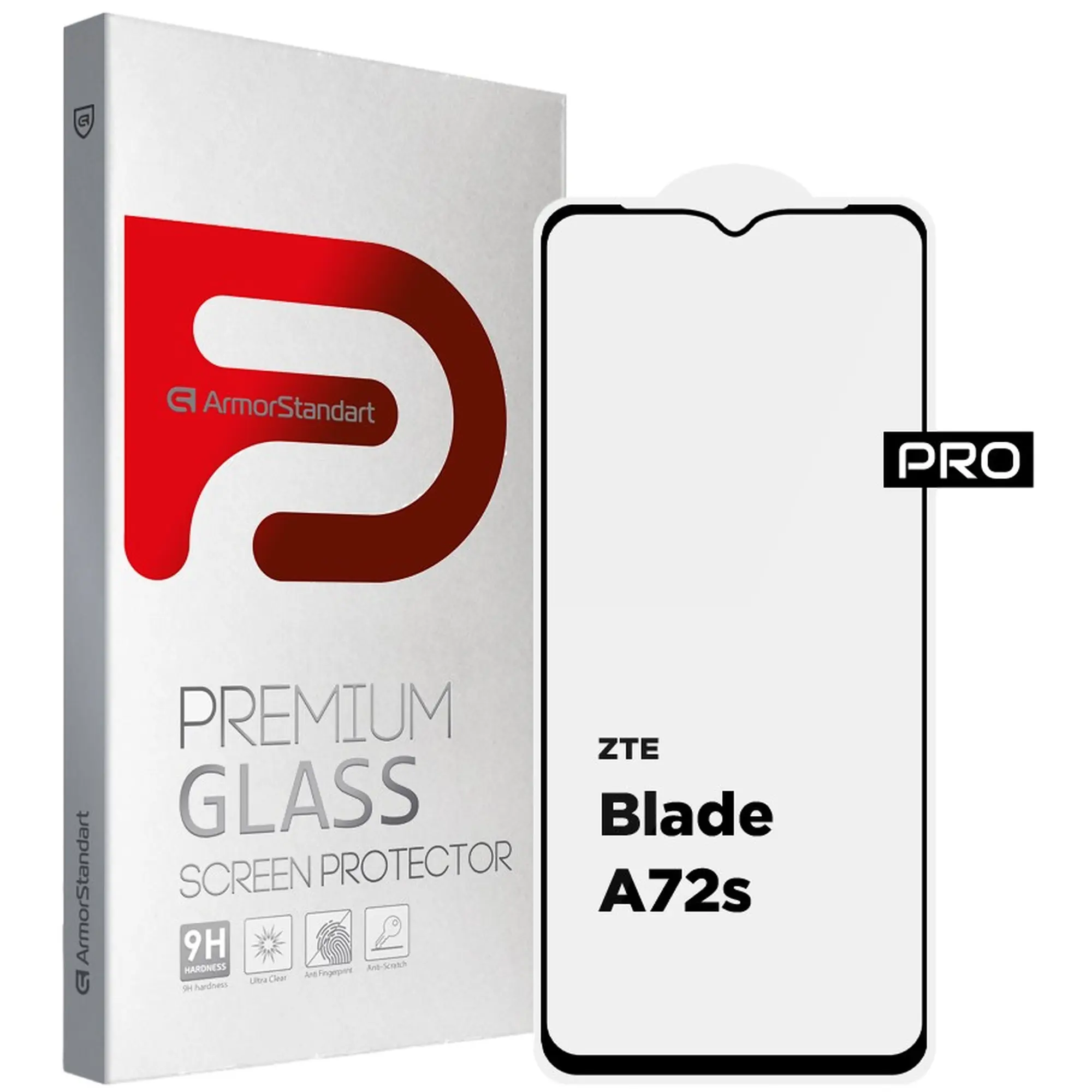 Купить Защитное стекло ArmorStandart Pro для ZTE Blade A72s (ARM68739) - фото 1