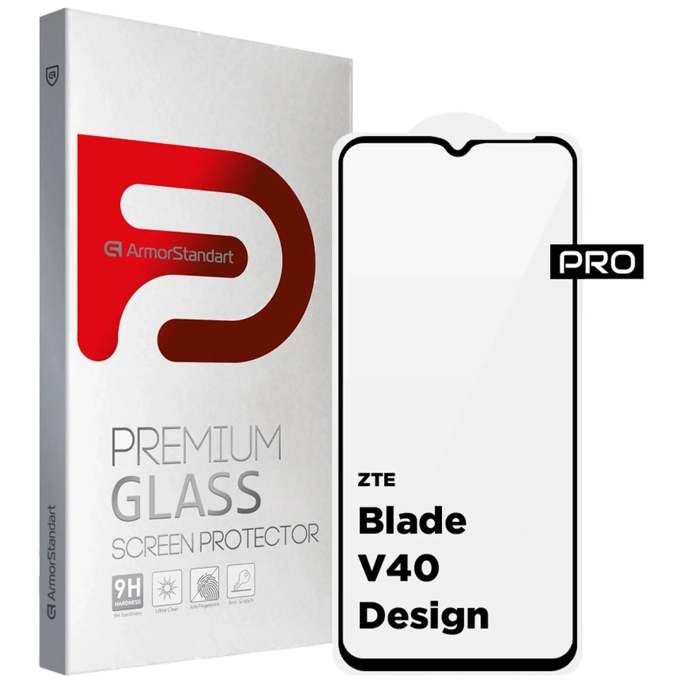 Купить Защитное стекло ArmorStandart Pro для ZTE Blade V40 Design (ARM68740) - фото 1