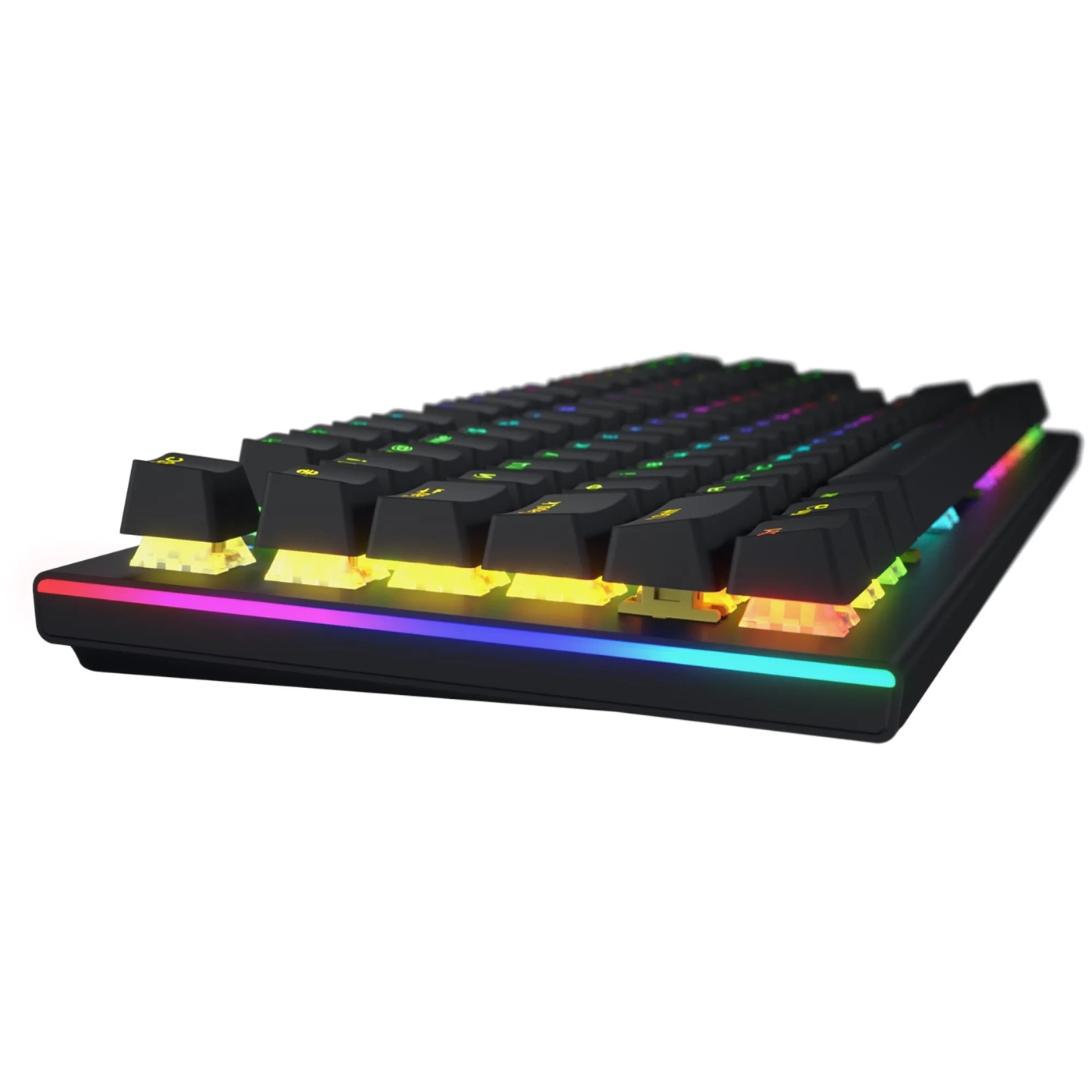 Купити Клавіатура HATOR Gravity X TKL Orange Linear Rev.2.0 EN Black (HTK550) - фото 4