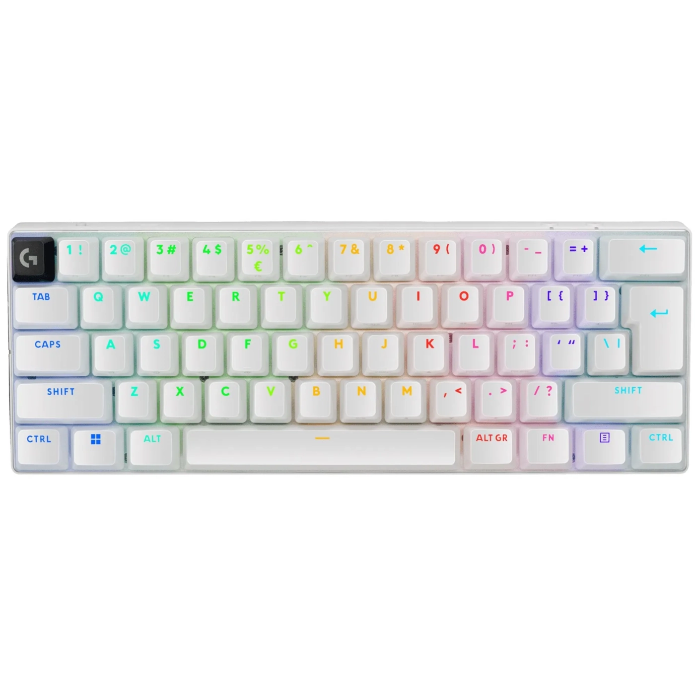 Купить Клавиатура Logitech G Pro X 60 Lightspeed GX Tactile UA White (920-011930) - фото 1
