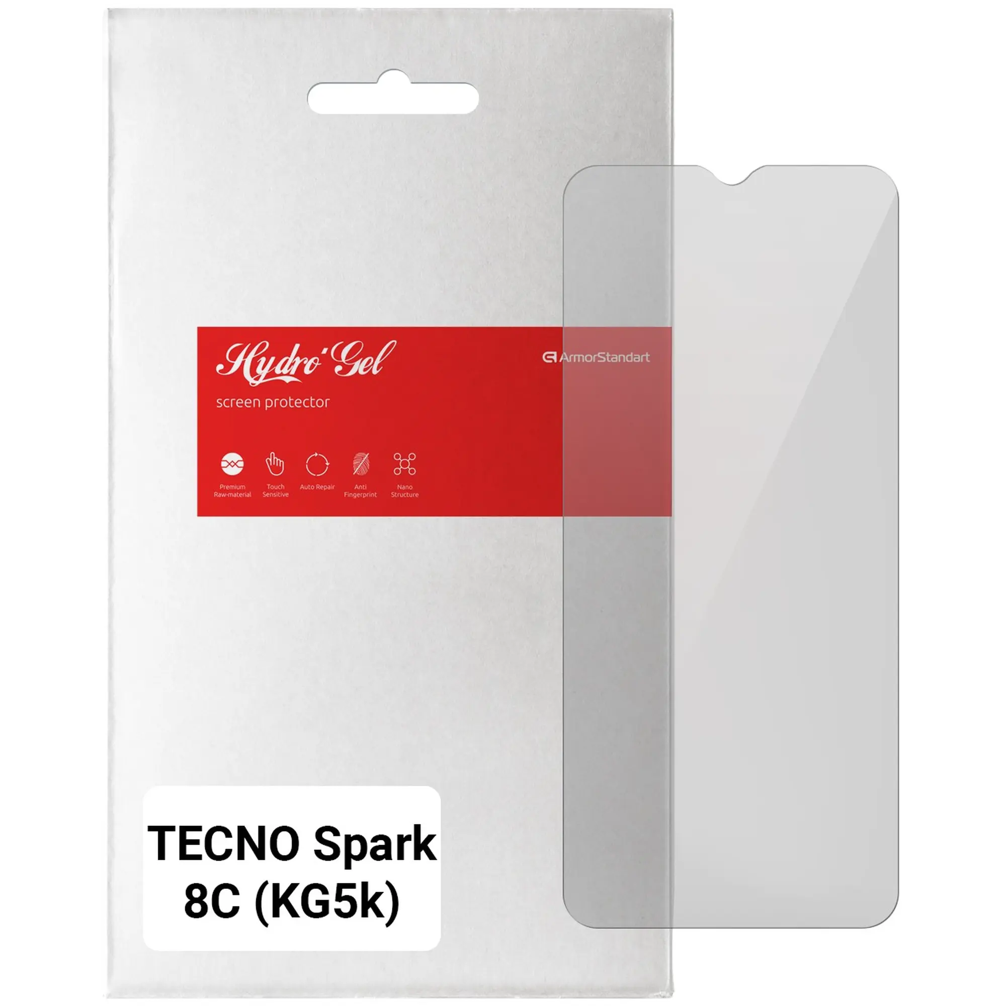 Купить Гидрогелевая пленка ArmorStandart для Tecno Spark 8C (KG5k) (ARM64656) - фото 1