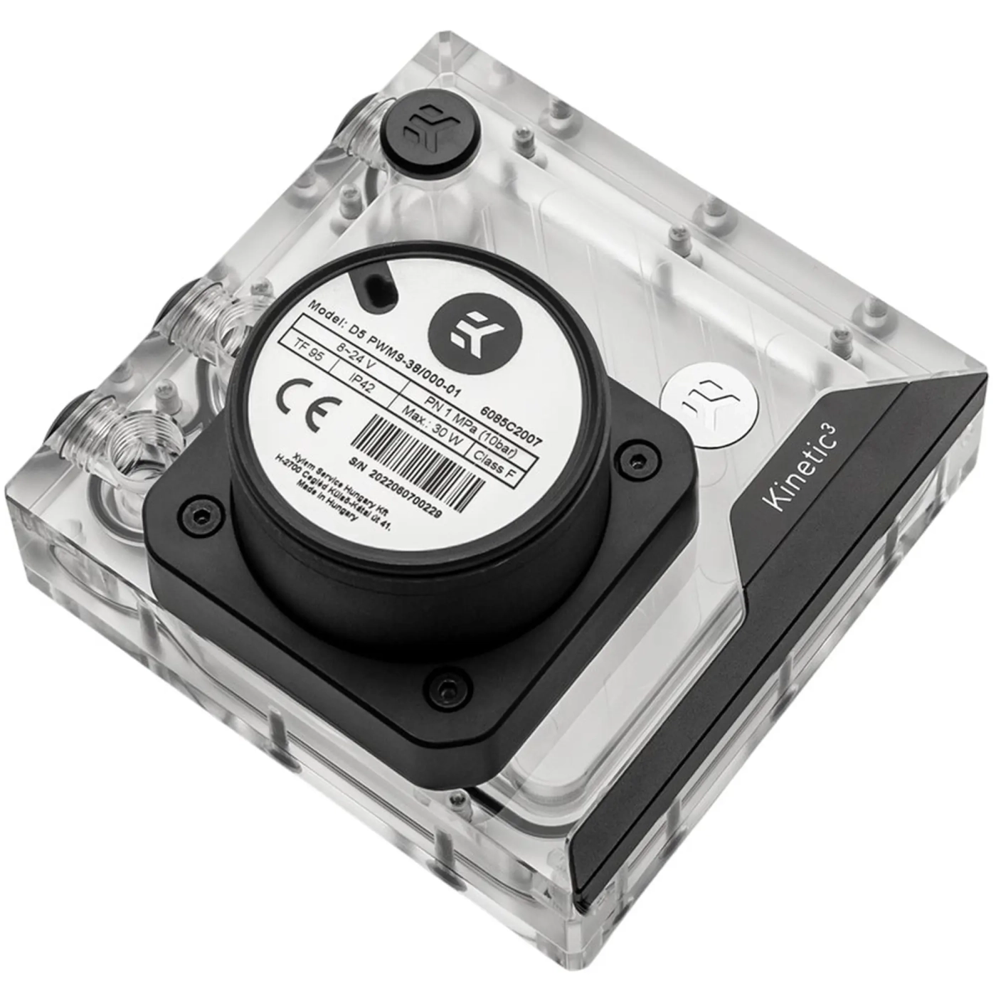 Купить Помпа EKWB EK-Quantum Kinetic FLT 120 D5 PWM D-RGB - Plexi (3831109880715) - фото 1