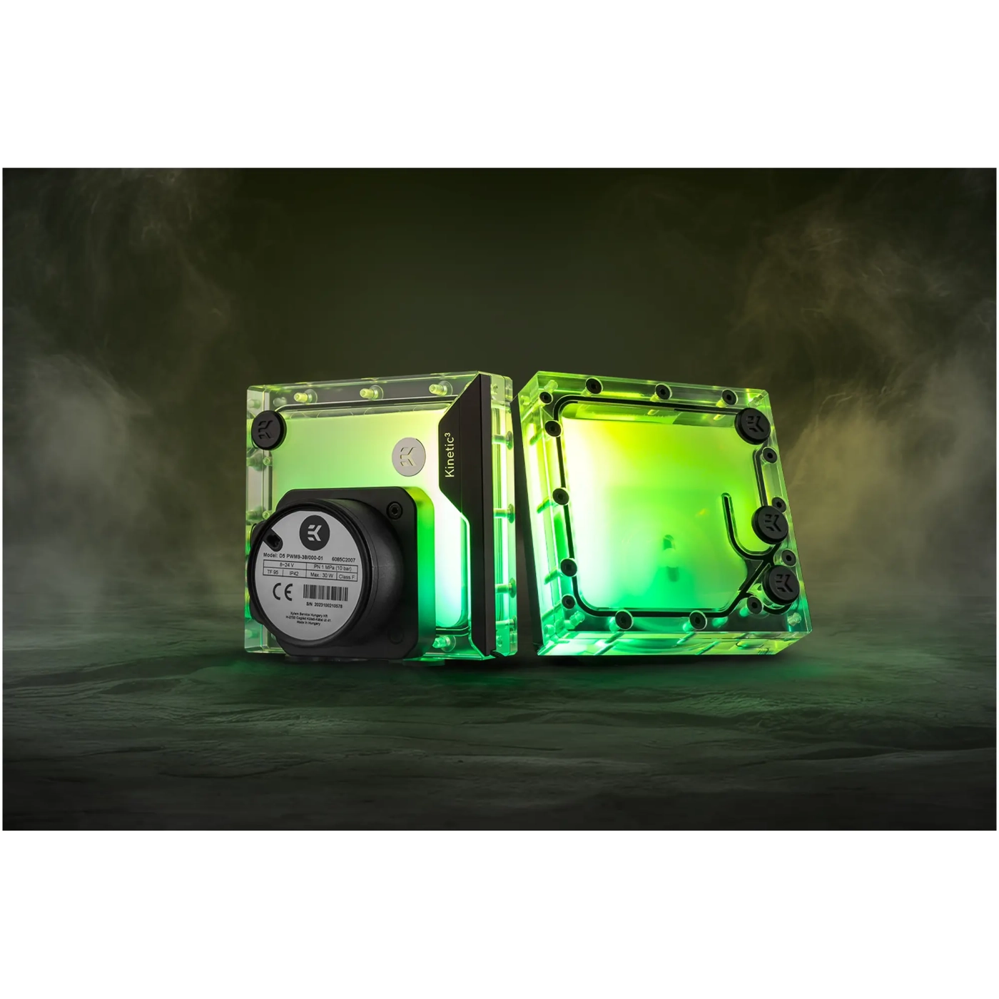 Купить Помпа EKWB EK-Quantum Kinetic FLT 120 D5 PWM D-RGB - Plexi (3831109880715) - фото 7