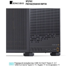 Купить Корпус Jonsbo D32 PRO MESH Black - фото 6