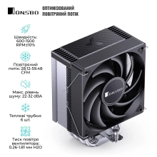 Купить Процессорный кулер Jonsbo CR-1000 MAX Black - фото 4