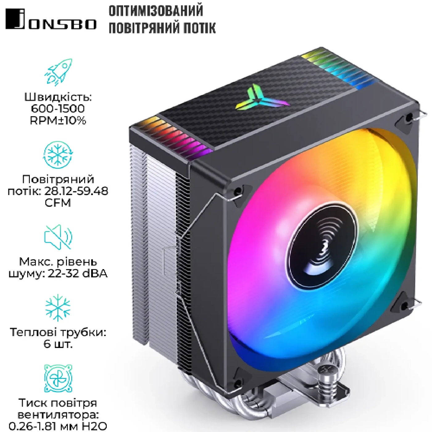 Купить Система водяного охлаждения Jonsbo CR-1000 MAX ARGB Black - фото 3