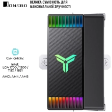 Купить Система водяного охлаждения Jonsbo CR-1000 MAX ARGB Black - фото 6