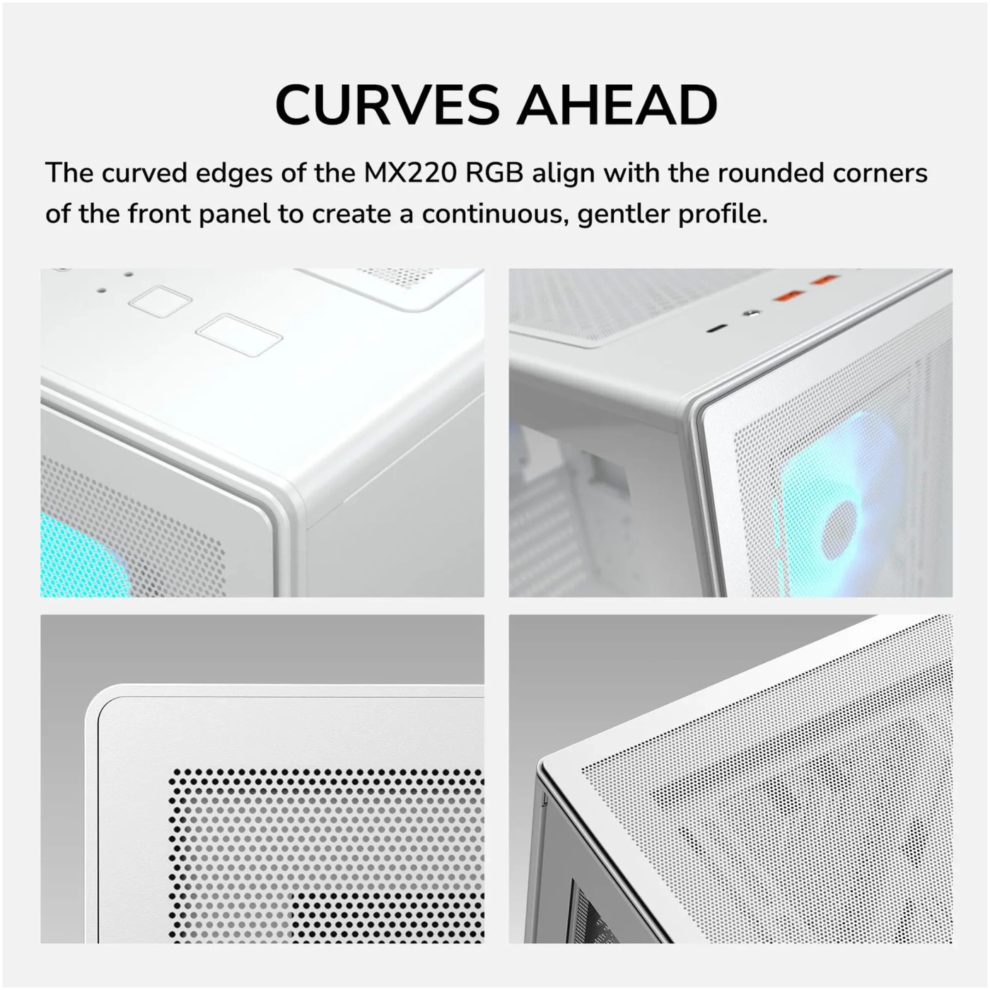 Купити Корпус Cougar MX220 RGB White - фото 12