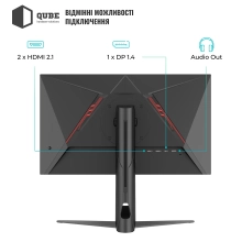 Купити Монітор 25" Qube Overlord G25F300 - фото 11