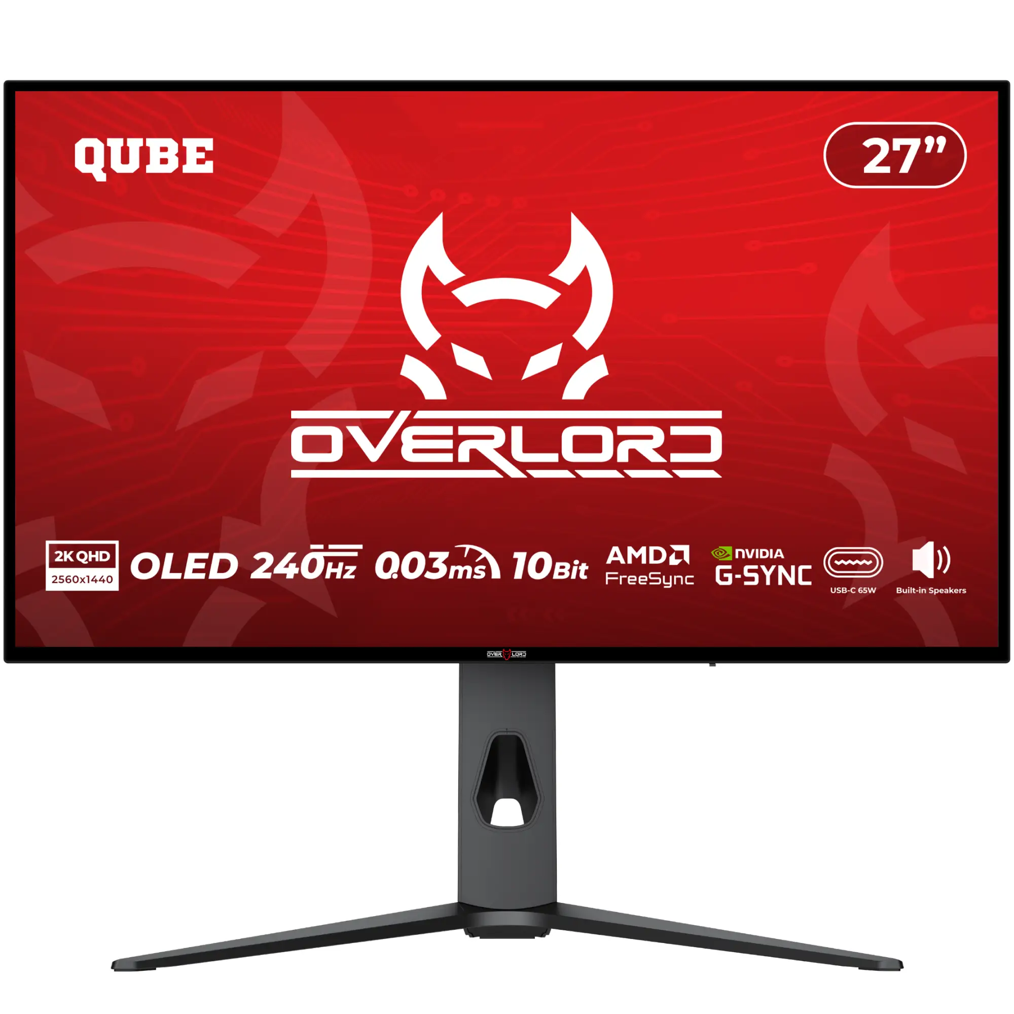 Купить Монитор 27" Qube Overlord OLED OG27Q240HC - фото 1