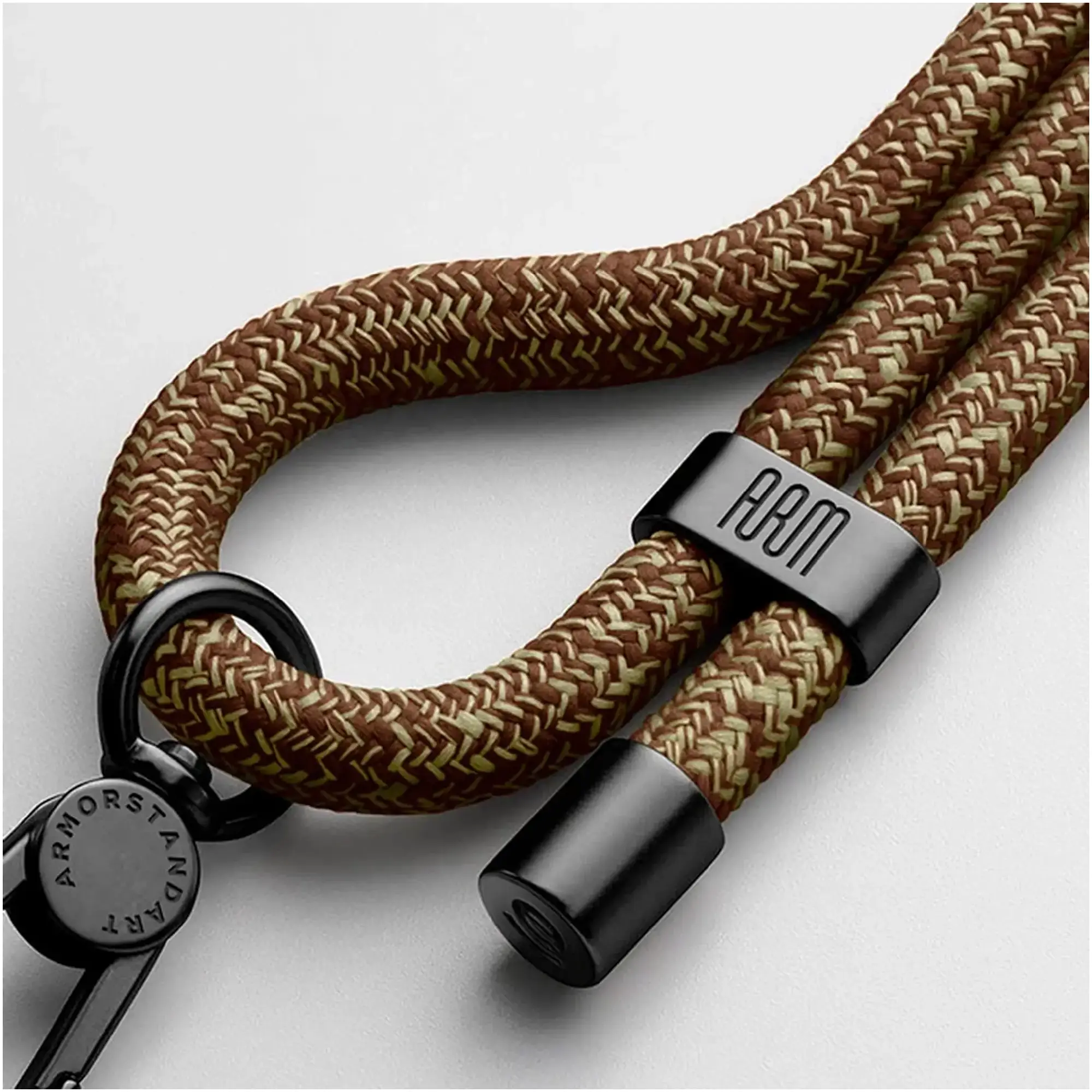 Купить Ремешок для смартфона ArmorStandart Rope Black Amber with Clear holder (ARM67204) - фото 2