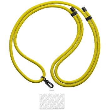 Купить Ремешок для смартфона ArmorStandart Rope Black Sunflower with Clear holder (ARM67201) - фото 1