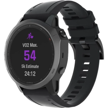 Купить Ремешок Armorstandart Silicone для Garmin 20mm Black (ARM60799) - фото 1