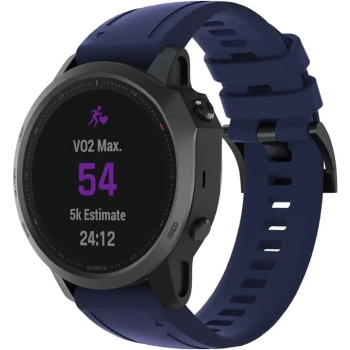 Купить Ремешок Armorstandart Silicone для Garmin 20mm Dark Blue (ARM60810) - фото 1