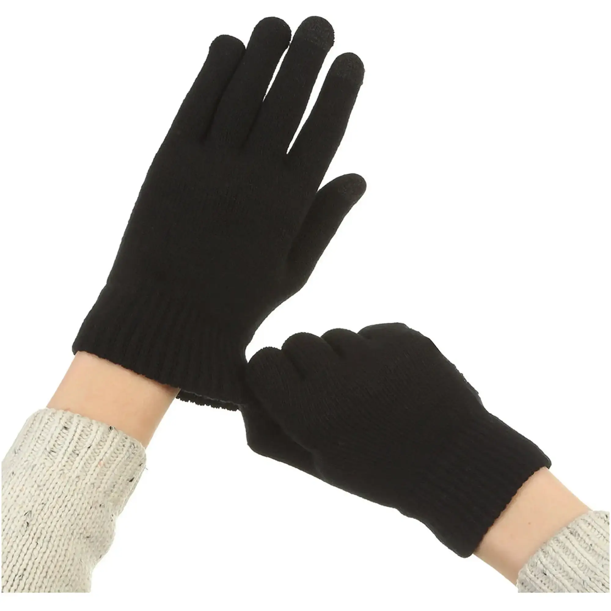 Купити Рукавички для сенсорних екранів Armorstandart Melange Black size XL (ARM59874) - фото 7