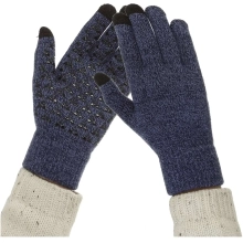 Купити Рукавички для сенсорних екранів Armorstandart Melange Blue/Black size L (ARM59869) - фото 4