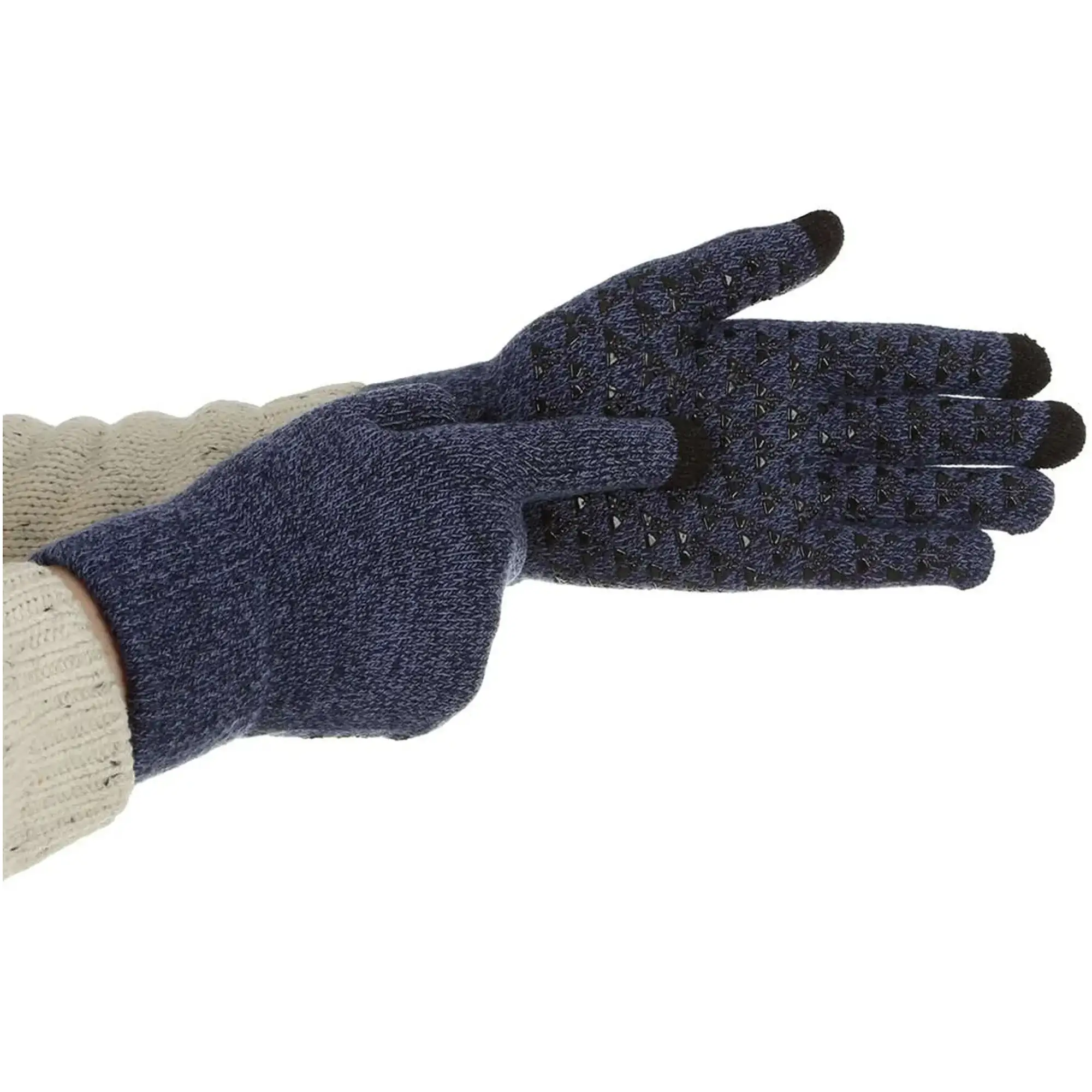 Купити Рукавички для сенсорних екранів Armorstandart Melange Blue/Black size L (ARM59869) - фото 5