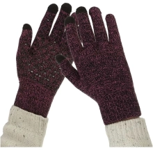 Купити Рукавички для сенсорних екранів Armorstandart Melange Purple/Black size L (ARM59868) - фото 4