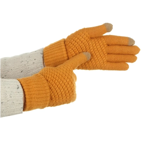 Купить Перчатки для сенсорных экранов с плетением Armorstandart Braid Camel (ARM59883) - фото 3