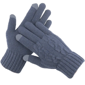 Купить Перчатки для сенсорных экранов с плетением ArmorStandart Rope Blue (ARM59879) - фото 1