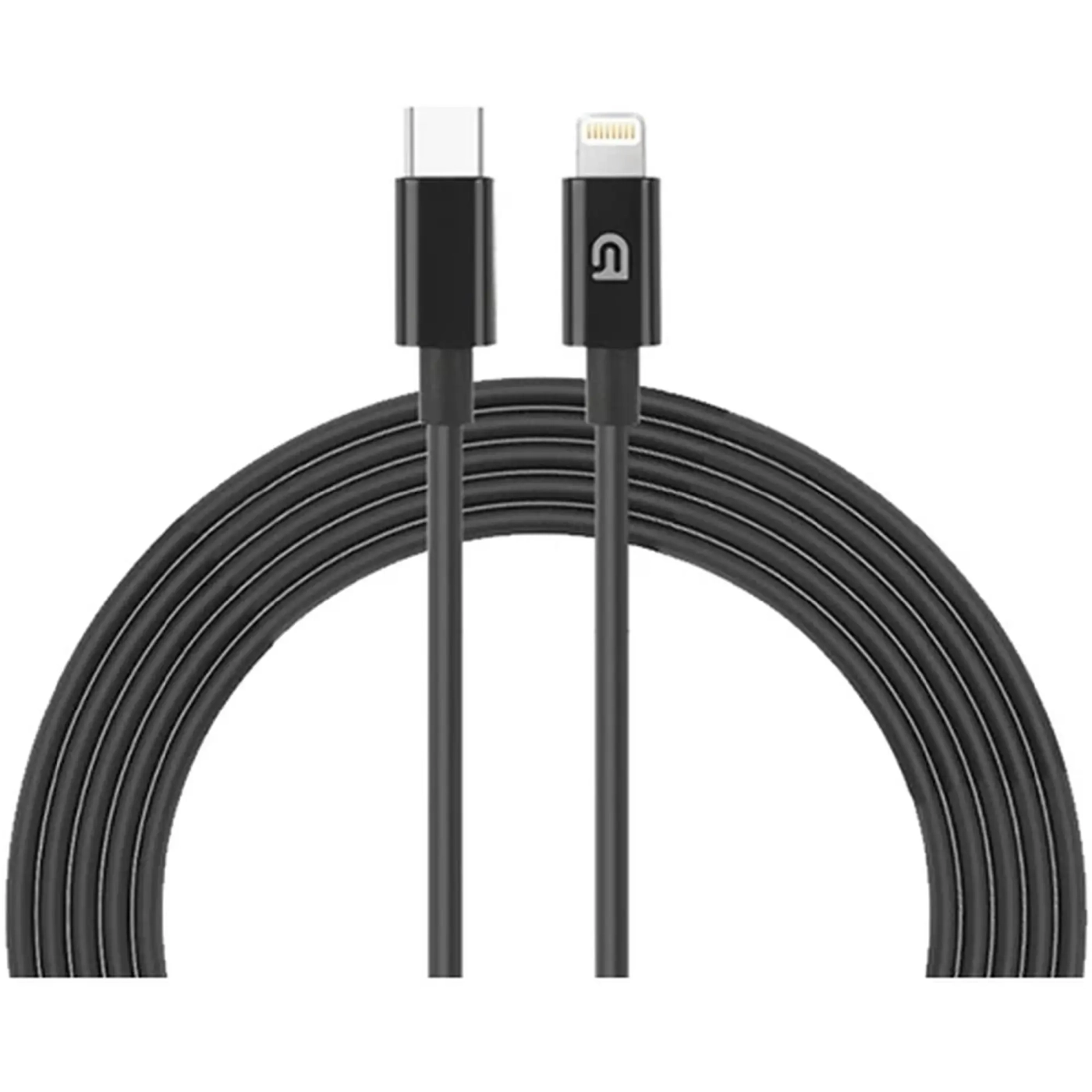 Купити Кабель ArmorStandart AMQGJ2BL Lightning to USB-C Cable 1.2m black (ARM64374) - фото 1